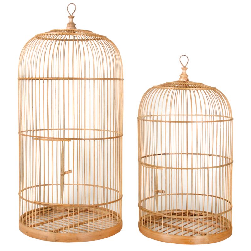 CAGES BAMBOU NATUREL