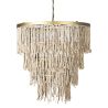 LUSTRE EN PERLE BEIGE