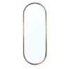 MIROIR OR OVAL METAL