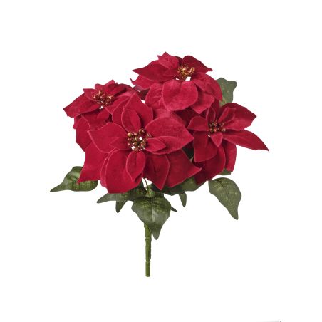 BOUQUET D'ETOILE DE NOËL 4 TÊTES