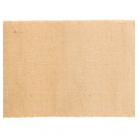 CHEMIN DE TABLE JUTE FIL OR