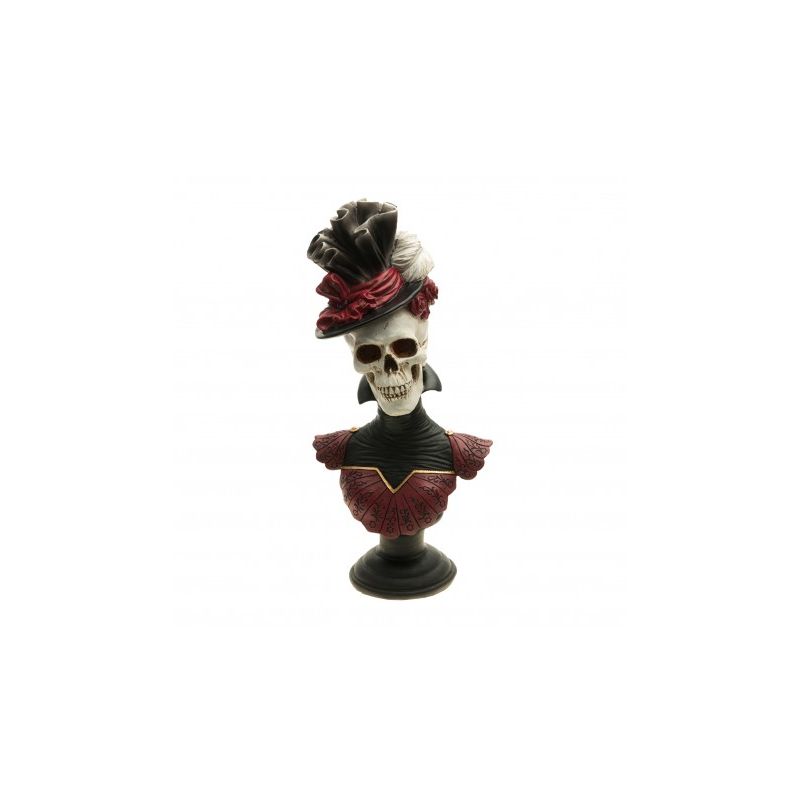 BUSTE SQUELETTE POLYRESINE DAY OF THE DEAD